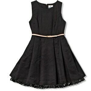 Jason Wu x Target Black Fit & Flare Dress  Lace Hem  Size 12 NWT Factory Sealed